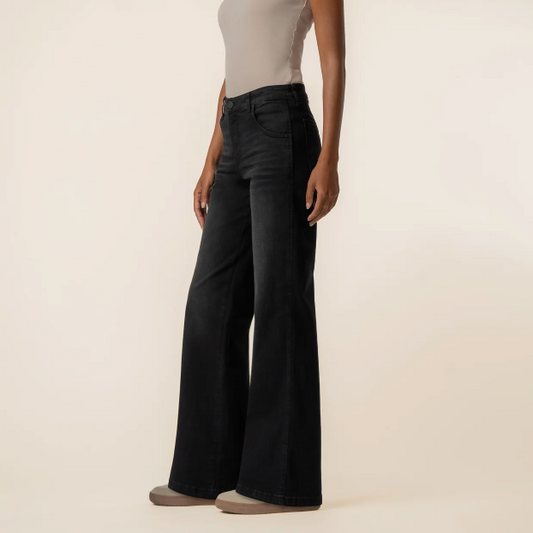 Jodi High Rise Wide Straight Leg