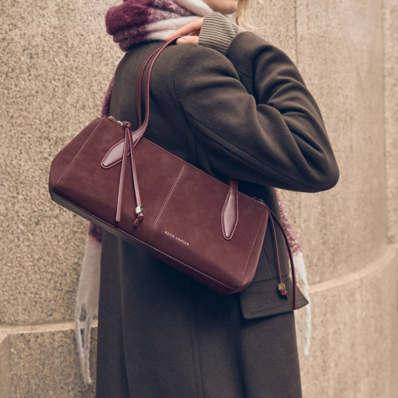 Hattie Suedette Shoulder Bag