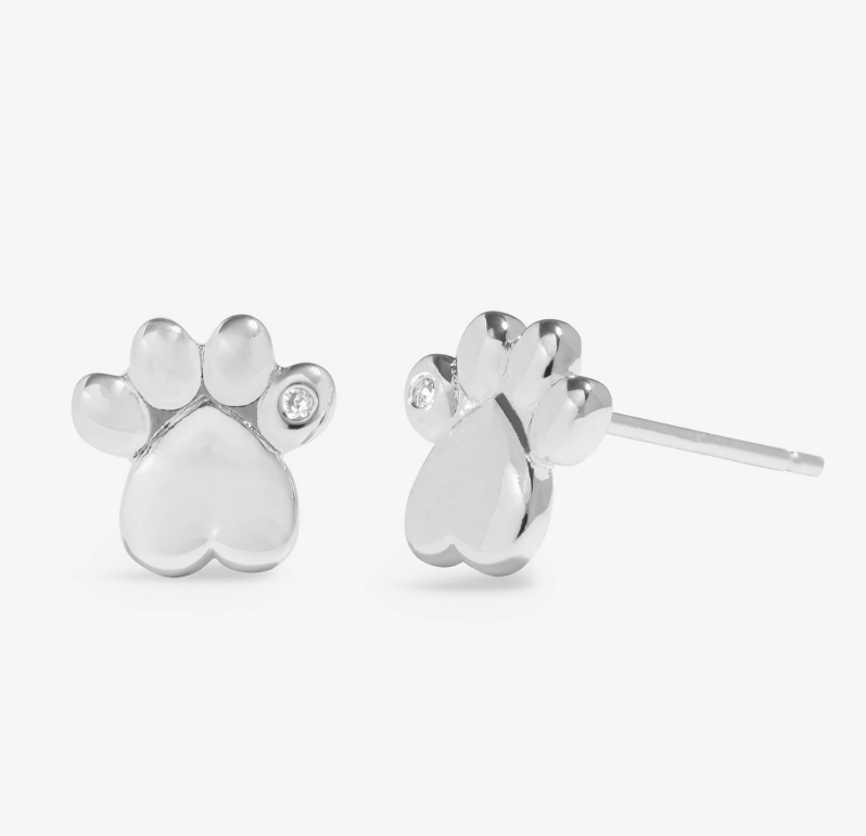 Perfect Paw Print Earrings