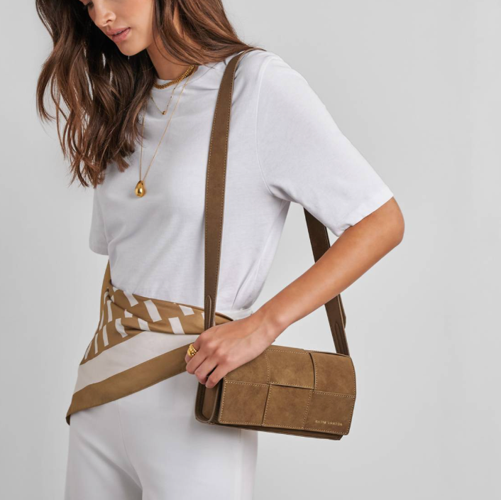 Taya Suedette Crossbody Bag