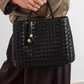 Nova Hand Woven Top Handle Bag
