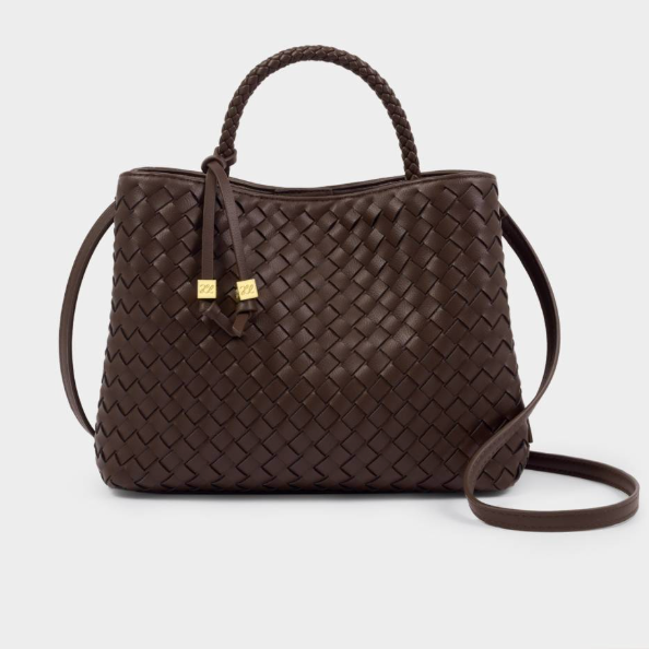 Nova Hand Woven Top Handle Bag