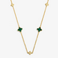 Green Clover Necklace