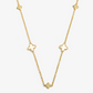 Mother of Pearl Clover Necklace