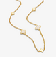 Mother of Pearl Clover Necklace