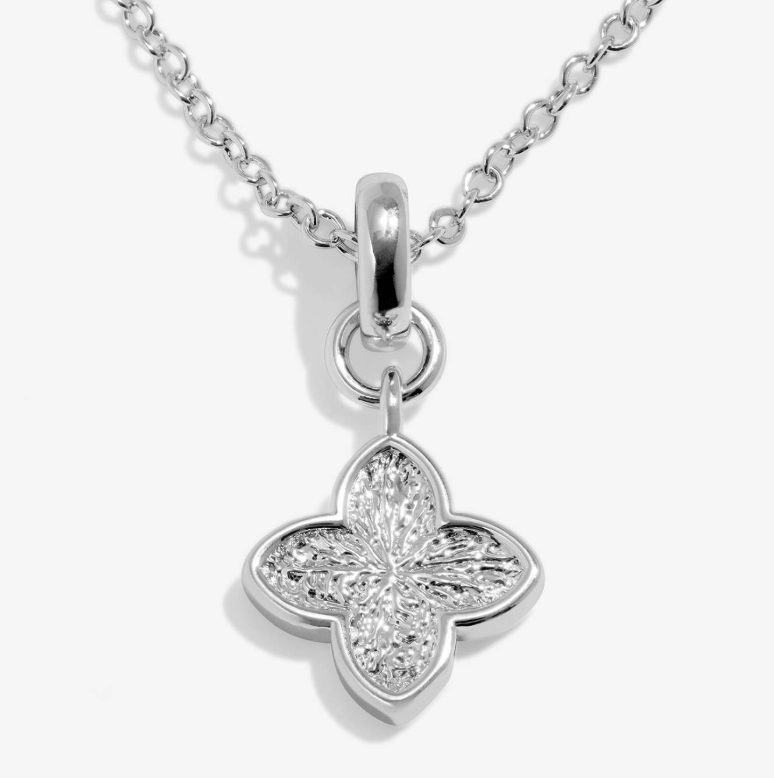 Signature Clover Collection Textured Clover Bracelet In Silver Plating
