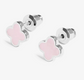 Pink Clover Earrings