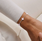 Signature Clover Collection Pink Clover Bracelet In Silver Plating