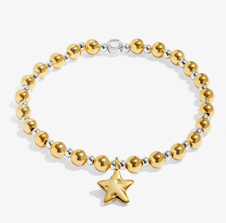 Words To Treasure 'Dream Big' Bracelet In Silver and Gold-Tone Plating