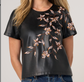 Short Slv Crew Neck Tee W/ Emb