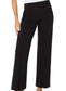 Kayla Pull On Wide Leg Trouser 31 Ins - Black
