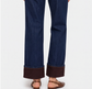 Kennedy High Rise Straight W/ Velvet Cuff 30" Inseam