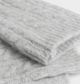 Gray Cable Knit Hand Warmer