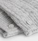 Gray Cable Knit Hand Warmer