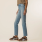 Kut from the Kloth Rachael High Rise Mom Jean with Raw Hem