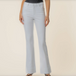 Stella High Rise Fab Ab Flare Wide Hem-Optic White