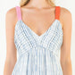 Thin Strap Striped Pattern Dress