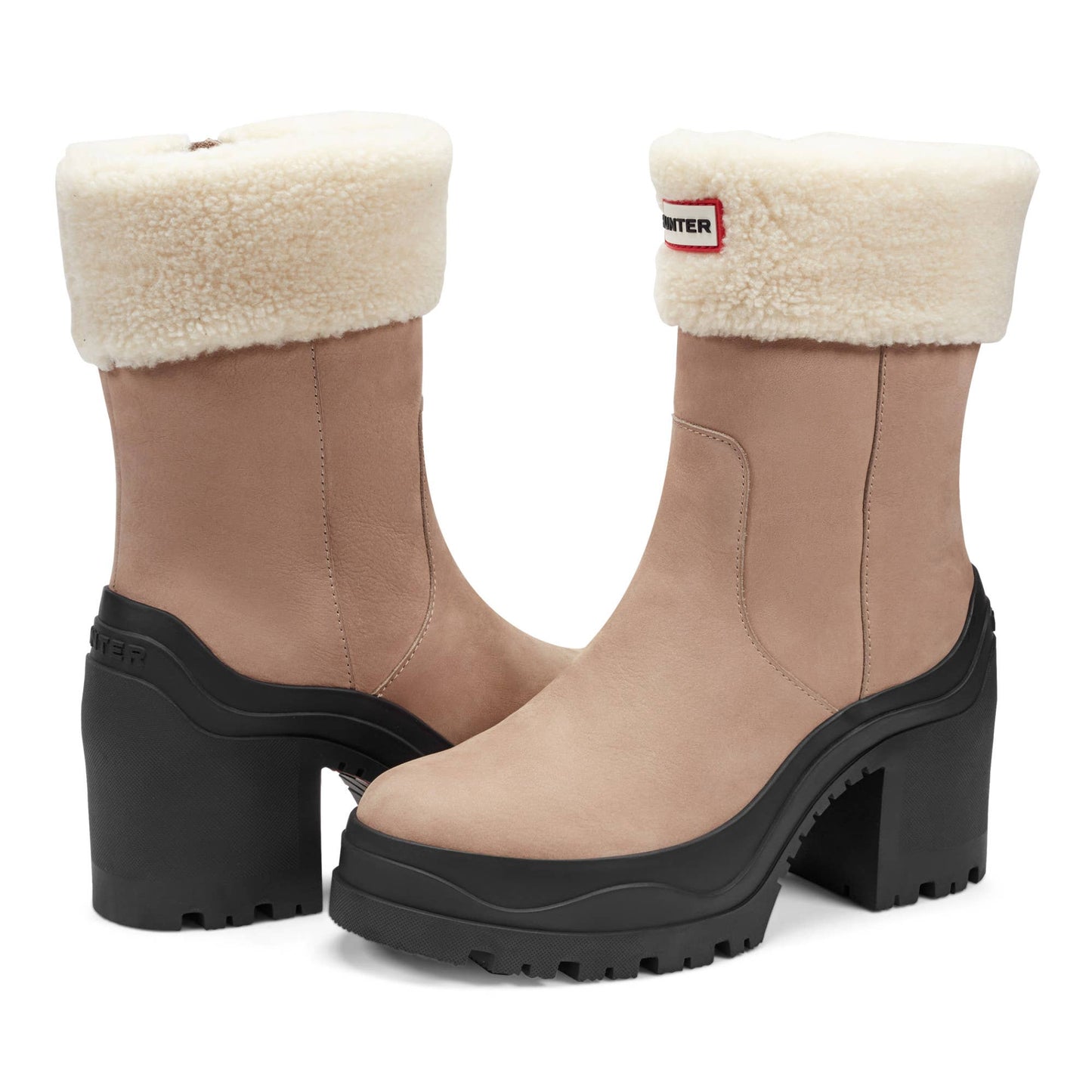 Marisol - 100% Waterproof Suede Insulated Heeled Bootie
