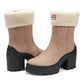 Marisol - 100% Waterproof Suede Insulated Heeled Bootie