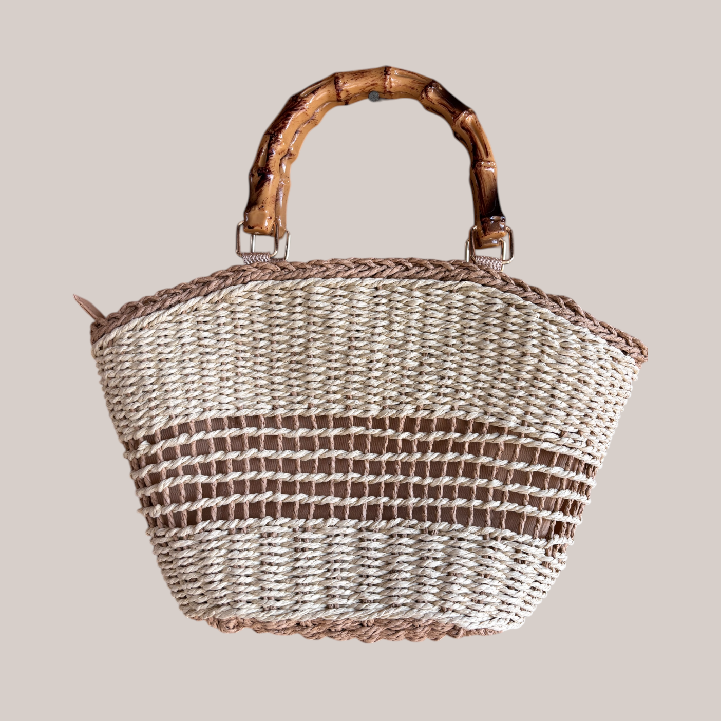 The LV Sunny Straw Tote