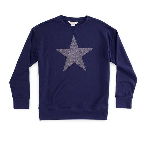 Navy Star Classic Sweatshirt