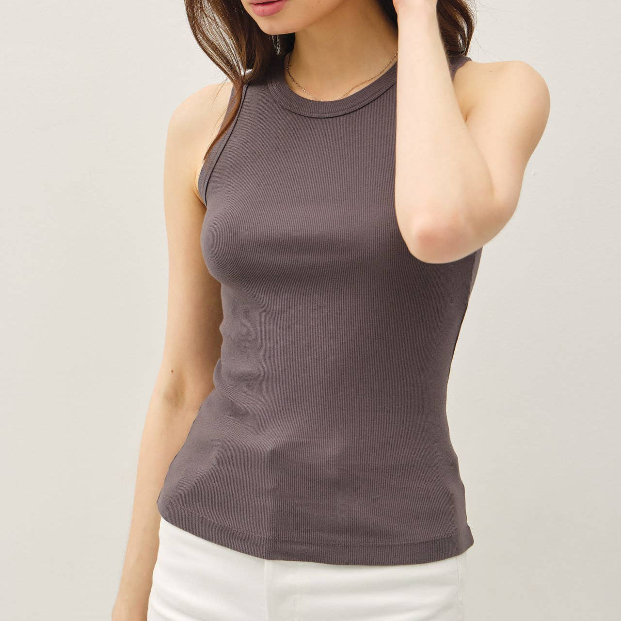 Cotton Round Neck Tank