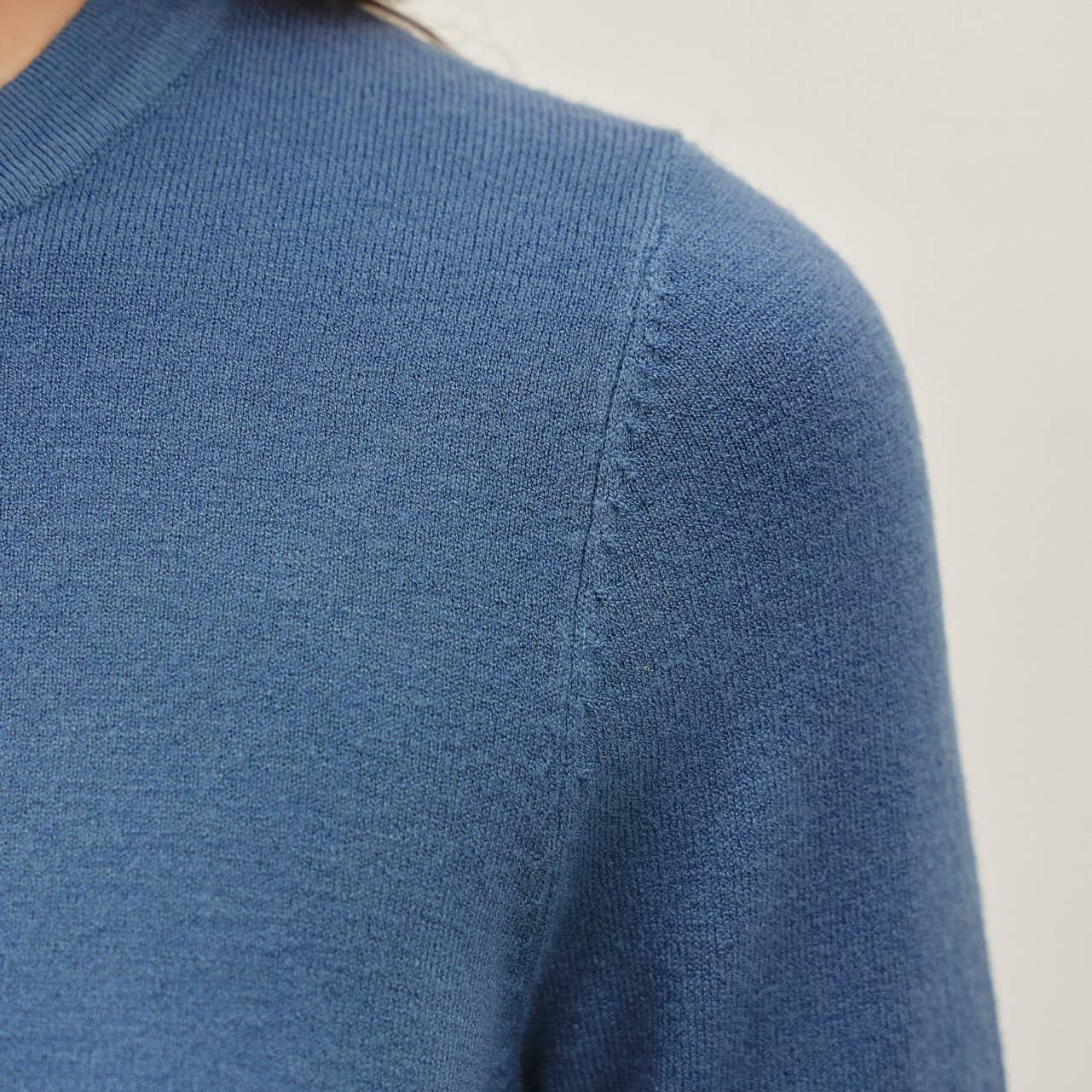 Soft Crew Neck Knit Sweater