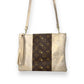 Caroline Crossbody In Stone Leather | Upcycled LV