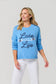 "LAKE LIFE" Relaxed Fit Sweater