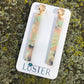 Ivory Stick Drop Lightweight Statement Earrings