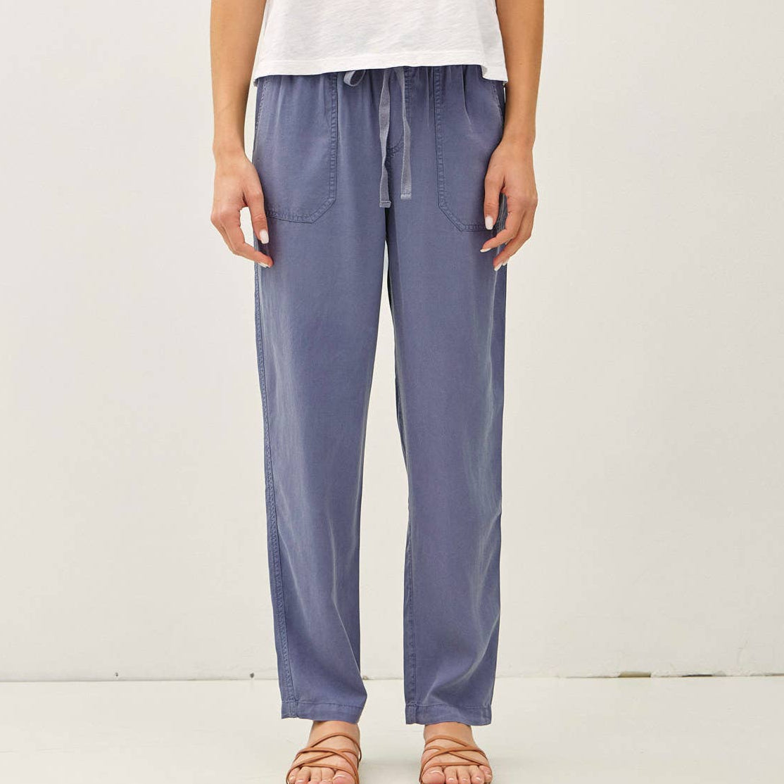 Lara Tencel Ankle Pants
