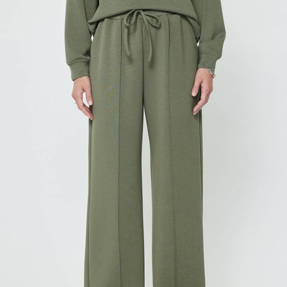 Wide Leg Drawstring Sweatpants