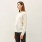 Dolman Sleeve Fine Gauge Boatneck Sweater