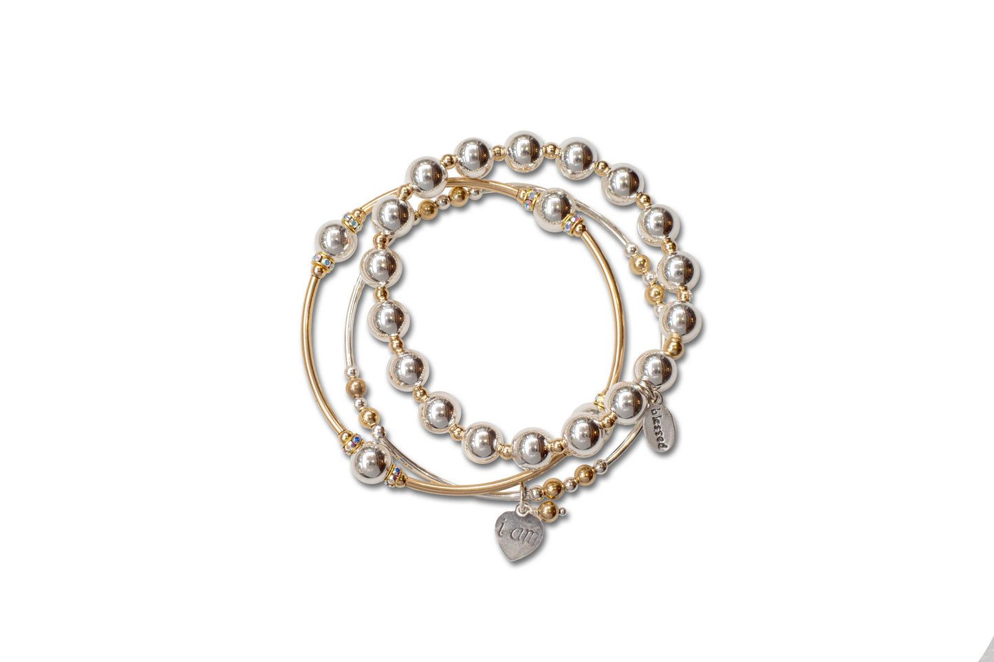 Count Your Blessings in Sterling Silver and Gold