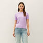 Basic Short Sleeve Sweater Top