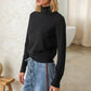 Ribbed Turtleneck Sweater
