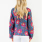 Long Sleeve Flowy Flower Top
