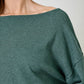 Off Shoulder Sweater Top