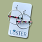 Colorful Earrings | Steel Silver Earrings | Everyday Earring