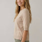 Short Sleeve Side Notch Top