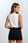 Brushed Modal Sleeveless Swing Top - Sage