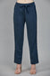 Contrast Satin Trim Detail Lounge Pants