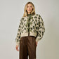 Front Bow Tied Leopard Cardigan