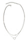 15+ Quatrefoil Pendant 2 Row Necklace