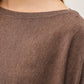 Dolman Sleeve Fine Gauge Boatneck Sweater