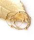 8mm Crystal Golden Shadow in Gold Blessing Bracelet