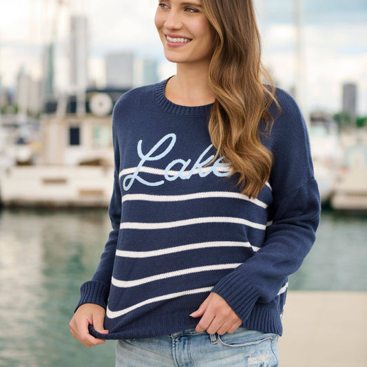 "LAKE" Relaxed Fit Sweater