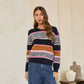 Marled Colorblock Sweater