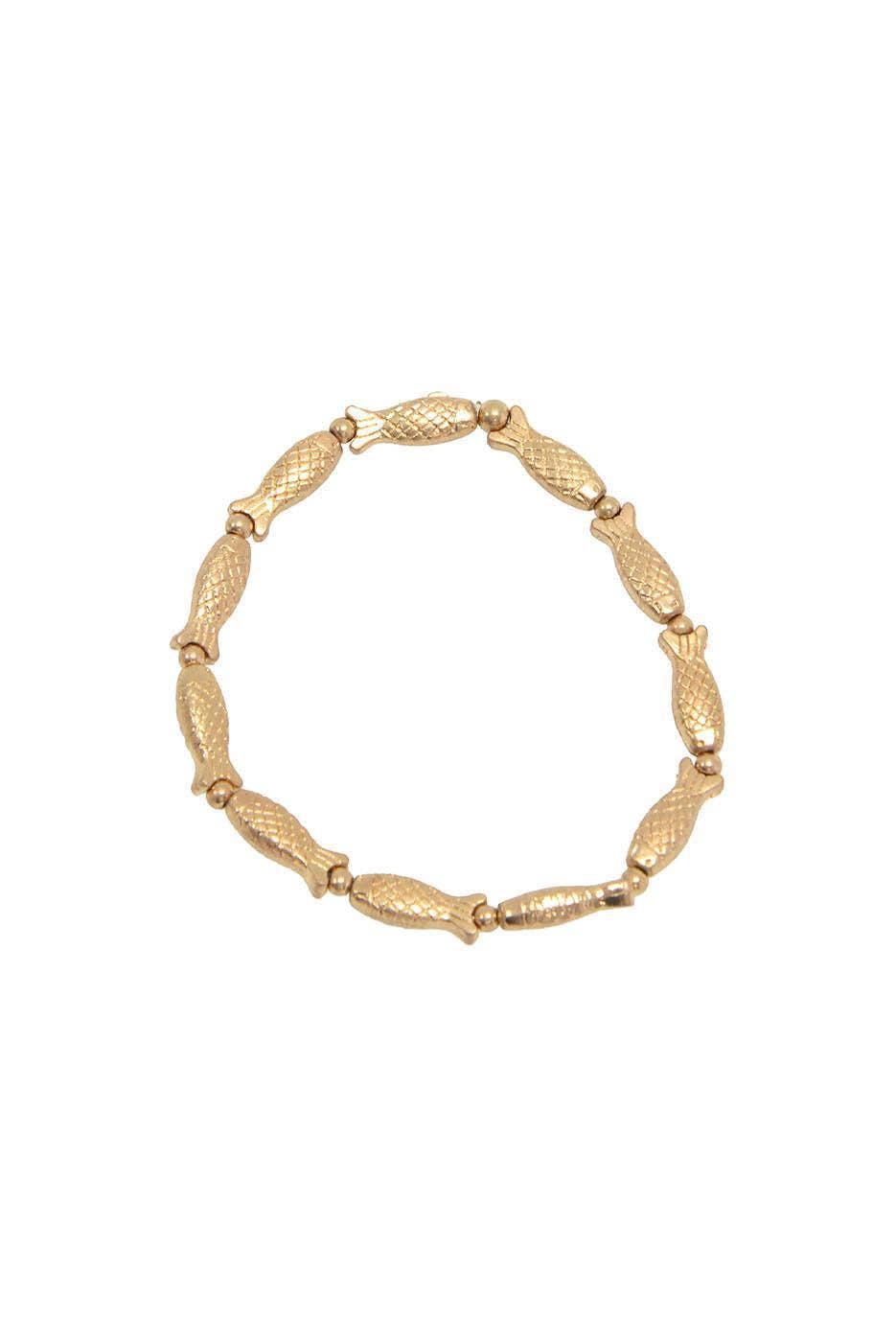 Fish Chain Stretch Bracelet