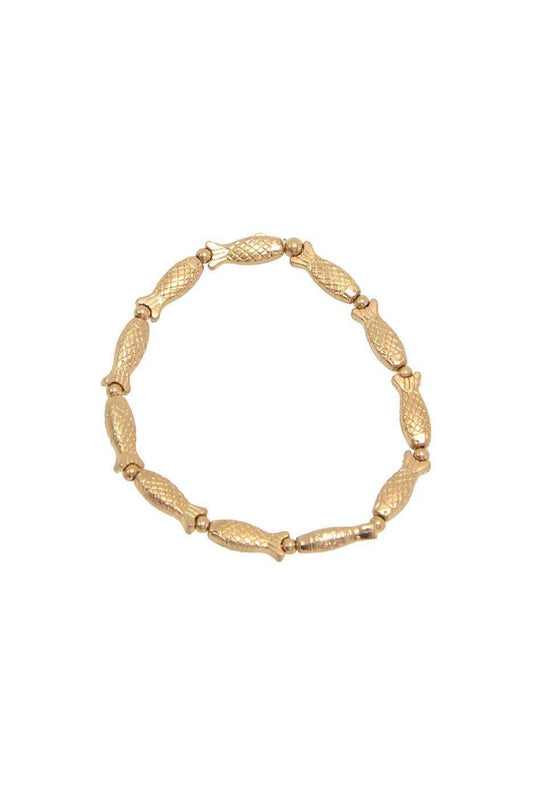 Fish Chain Stretch Bracelet